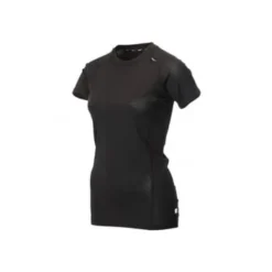 AT/C Merino Short Sleeve Tee Black Womens
