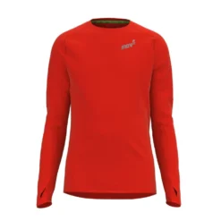 Base Elite Long Sleeve Mens Base Layer Red