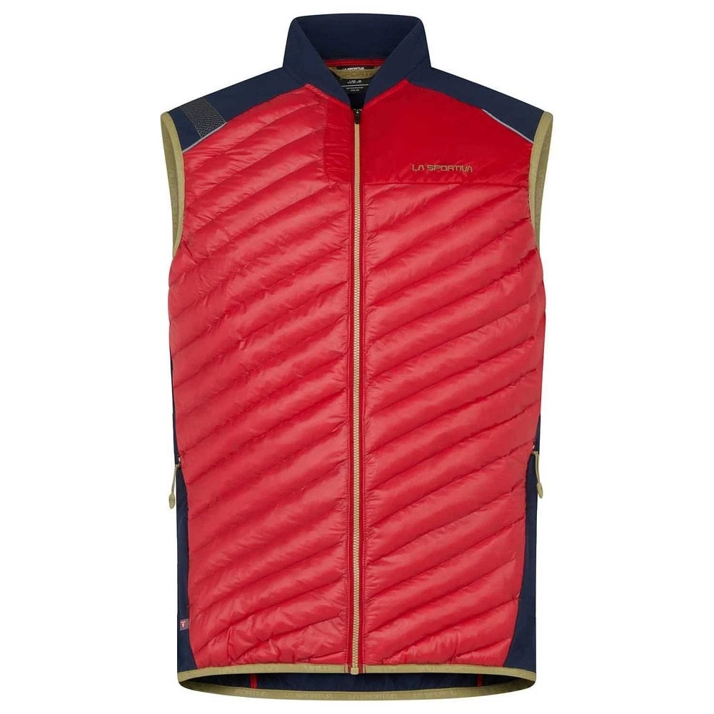 La Sportiva Cloud Vest Mens Running Gilet Tango Red/Night Blue 1 La Sportiva Cloud Vest Mens Running Gilet Tango Red/Night Blue