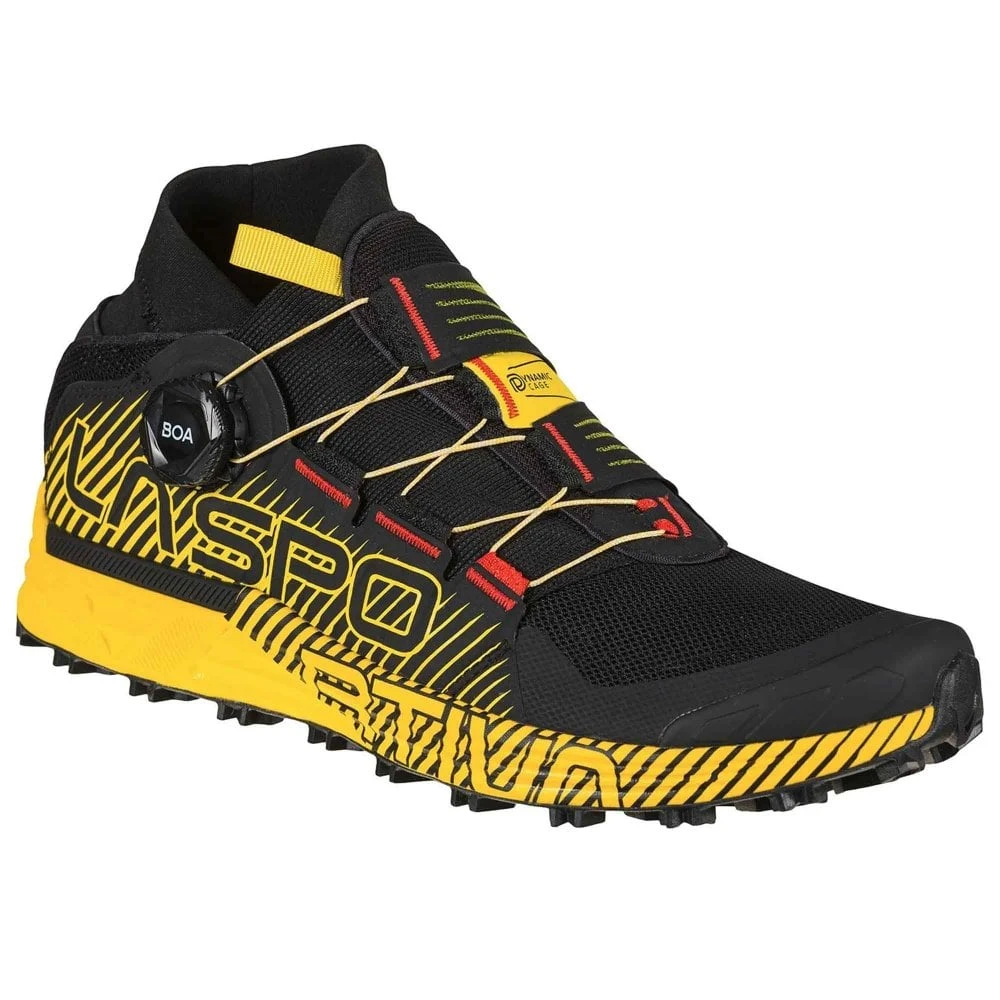La Sportiva Cyklon Mens Trail Running Shoes Black/Yellow 1 La Sportiva Cyklon Mens Trail Running Shoes Black/Yellow