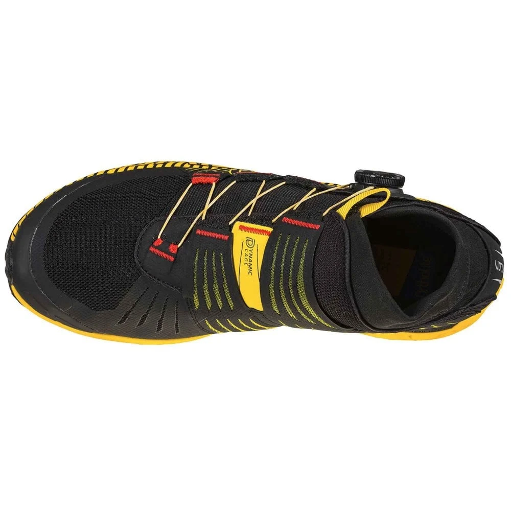 La Sportiva Cyklon Mens Trail Running Shoes Black/Yellow 3 La Sportiva Cyklon Mens Trail Running Shoes Black/Yellow - Image 3