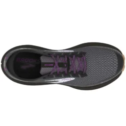 BROOKS Divide 4 GTX Womens Waterproof Trail Running Shoes Black/Blackened Pearl/Purple -Running Equipment Store divide 4 gtx womens waterproof trail running shoes black blackened pearl purple p8260 32823 image