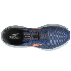 BROOKS Divide 4 Mens Trail Running Shoes Blue/Navy/Firecracker 7 BROOKS Divide 4 Mens Trail Running Shoes Blue/Navy/Firecracker -Running Equipment Store divide 4 mens trail running shoes blue navy firecracker p8256 32803 image