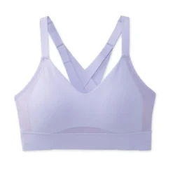 BROOKS Drive Interlace Running Bra Violet Dash