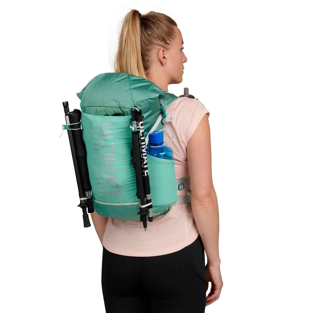 Ultimate Direction FastPackHer 20 Womens 20L Fastpacking/Hiking/Running Bag Vest Mist 3 Ultimate Direction FastPackHer 20 Womens 20L Fastpacking/Hiking/Running Bag Vest Mist - Image 3