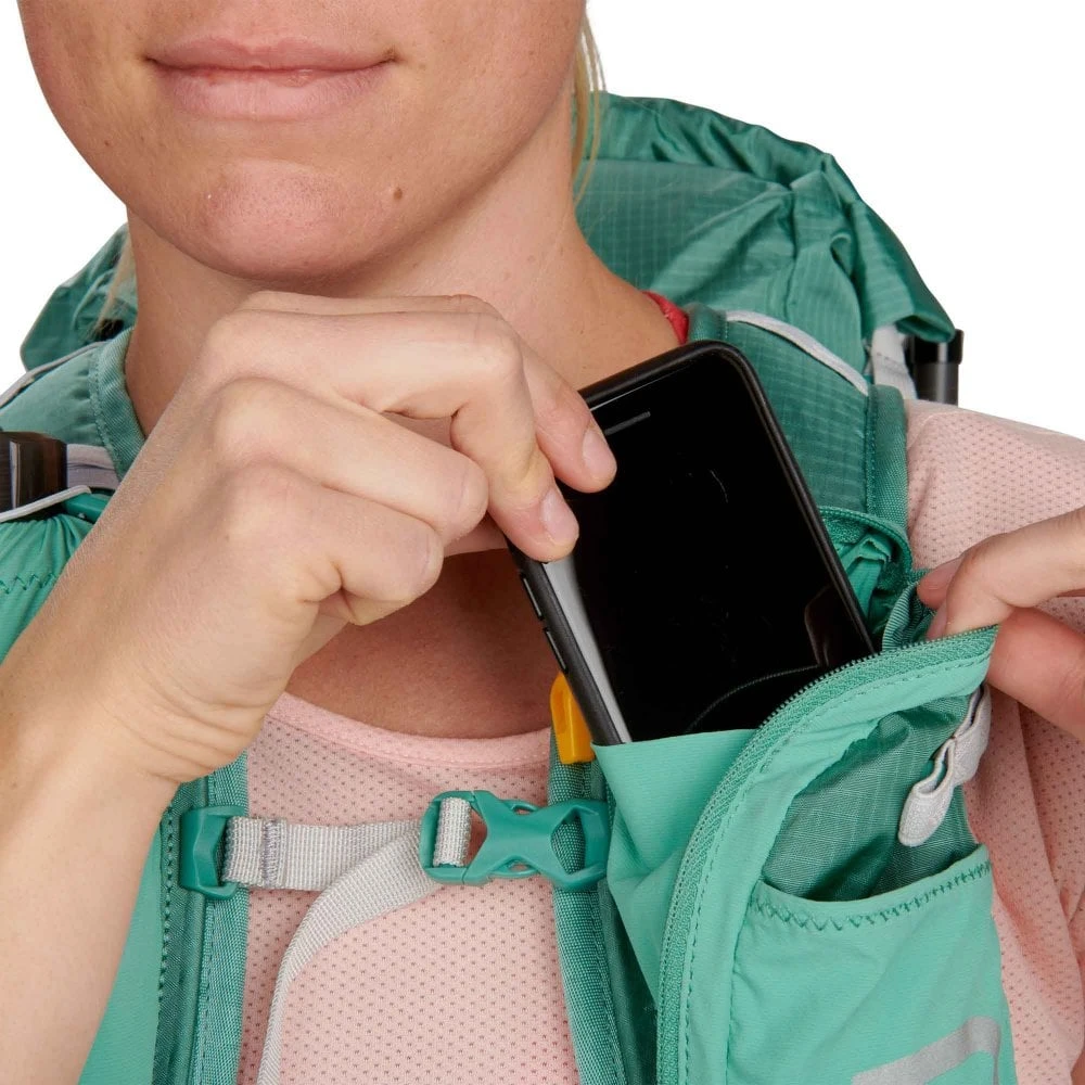 Ultimate Direction FastPackHer 20 Womens 20L Fastpacking/Hiking/Running Bag Vest Mist 5 Ultimate Direction FastPackHer 20 Womens 20L Fastpacking/Hiking/Running Bag Vest Mist - Image 5