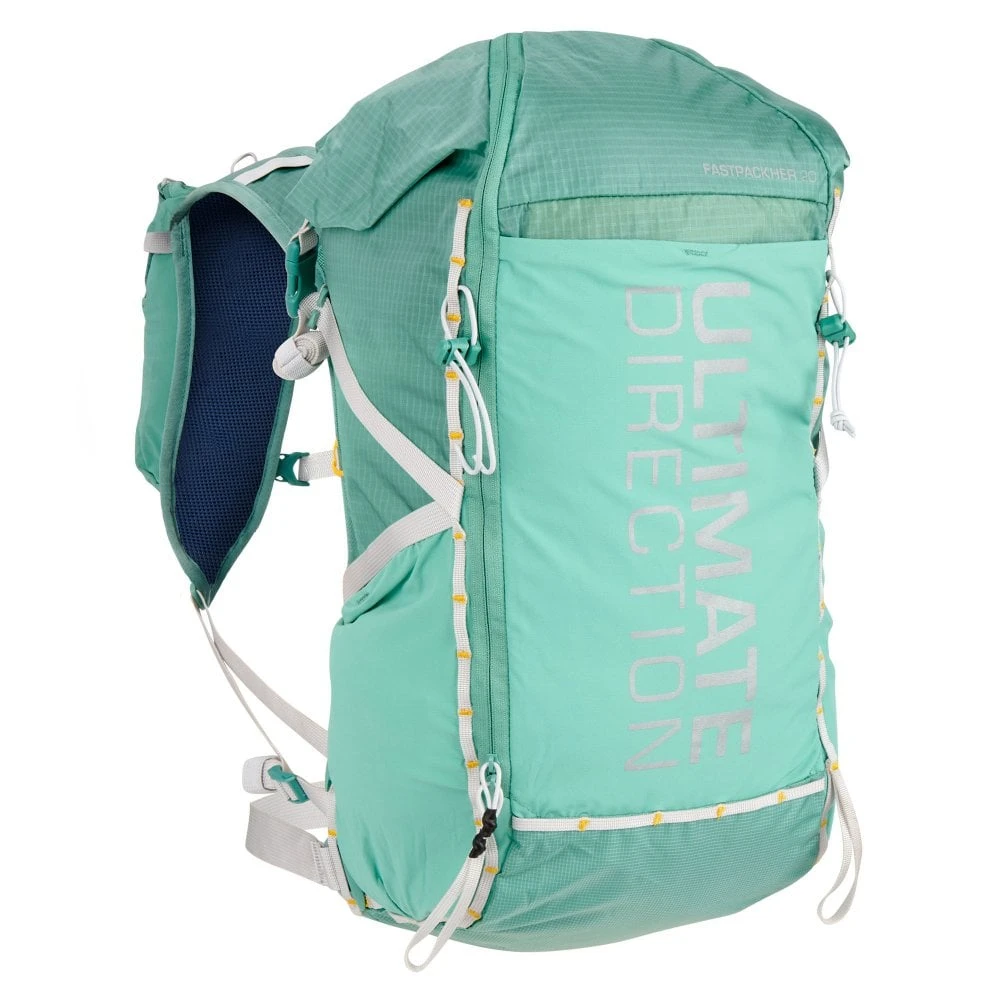 Ultimate Direction FastPackHer 20 Womens Fastpacking/Hiking/Running Bag Vest Emerald 3 Ultimate Direction FastPackHer 20 Womens Fastpacking/Hiking/Running Bag Vest Emerald - Image 3