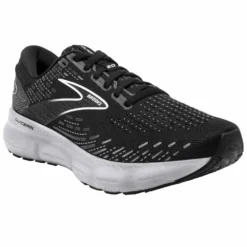 BROOKS Glycerin 20 Wide Womens Running Shoes Black/White/Alloy