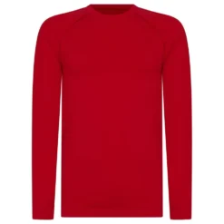 La Sportiva Jubilee Long Sleeve Mens Running Base Layer Tango Red