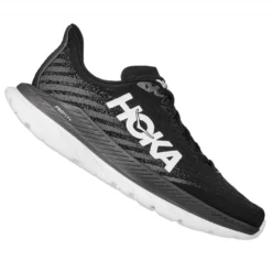 Hoka Mach 5 Mens Road Running Shoes Black/Castlerock
