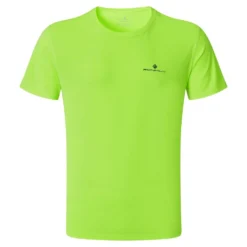 RONHILL Mens Core Running T-Shirt Yellow/Black