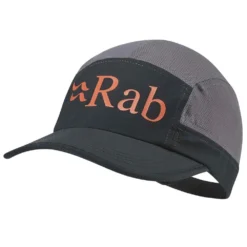 Rab Momentum 5 Panel Cap Black/Graphene