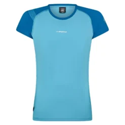 La Sportiva Move Womens Running T-Shirts Pacific Blue/Neptune
