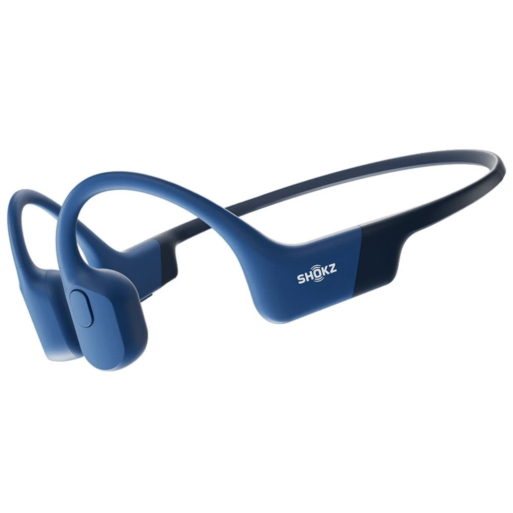 SHOKZ Openrun Bluetooth Water Resistant Bone Conduction Headphones Blue 1 SHOKZ Openrun Bluetooth Water Resistant Bone Conduction Headphones Blue