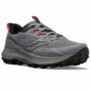 Saucony Peregrine 13 GTX Womens Waterproof Trail Running Shoes Grey/Black