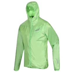 Raceshell Pro FZ Full Zip Fully Waterproof Running Jacket Mens Green