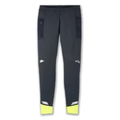 BROOKS Run Visible Mens Running Tights Asphalt/Nightlife