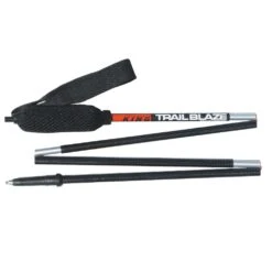 Skyrunner Carbon Fibre Lightweight Walking Poles (Pair) Black