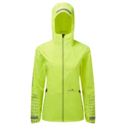 RONHILL Tech Afterhours Women's Running Jacket Fluo Yellow/Charcoal/Reflect