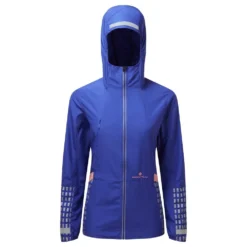 RONHILL Tech Afterhours Women's Running Jacket Indigo/Blush/Reflect