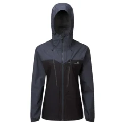 RONHILL Tech Fortify Women's Running Jacket Black/Charcoal