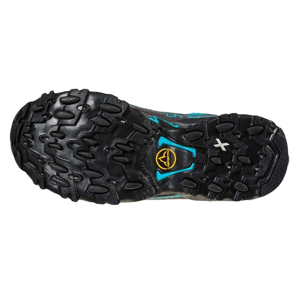La Sportiva Ultra Raptor II Mid GTX Womens Hiking Boots Carbon/Topaz 2 La Sportiva Ultra Raptor II Mid GTX Womens Hiking Boots Carbon/Topaz - Image 2