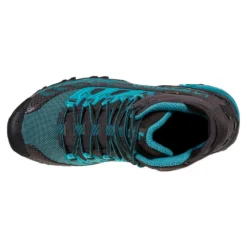 La Sportiva Ultra Raptor II Mid GTX Womens Hiking Boots Carbon/Topaz 6 La Sportiva Ultra Raptor II Mid GTX Womens Hiking Boots Carbon/Topaz -Running Equipment Store ultra raptor ii mid gtx womens hiking boots carbon topaz p6446 25393 image