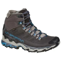 La Sportiva Ultra Raptor II Mid Leather GTX Womens Waterproof Hiking Boots Carbon/Atlantic