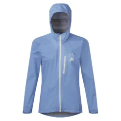RONHILL Women's Tech Gore-Tex Mercurial Running Jacket Lake Blue/Vanilla